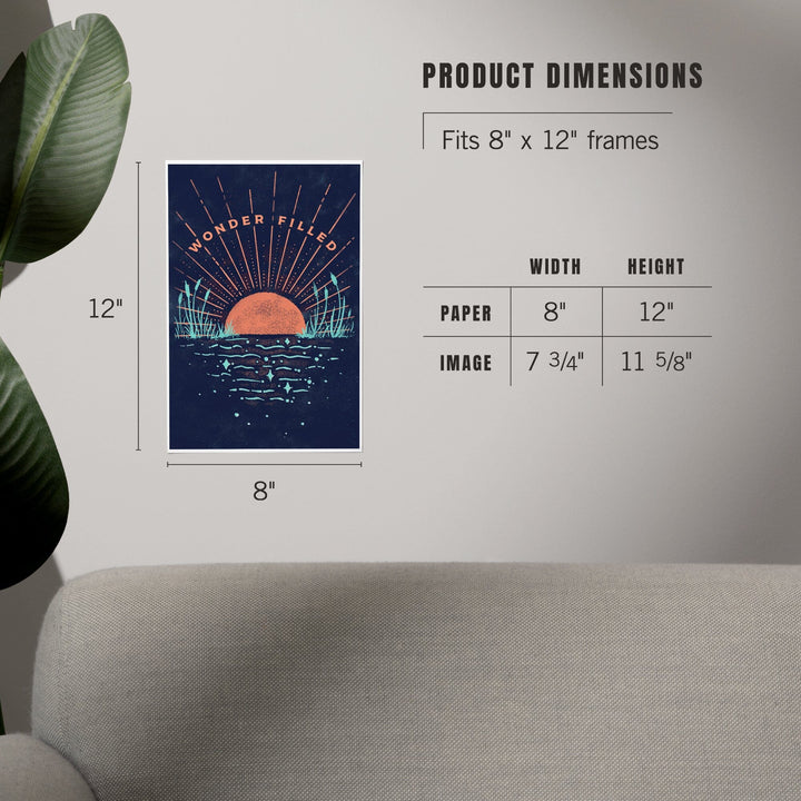 Lake Life Series, Wonder Filled, Art & Giclee Prints - Lantern Press