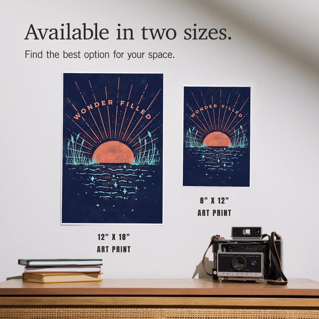 Lake Life Series, Wonder Filled, Art & Giclee Prints - Lantern Press