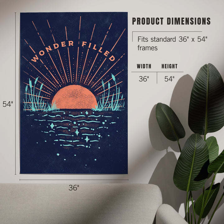 Lake Life Series, Wonder Filled, Art & Giclee Prints - Lantern Press
