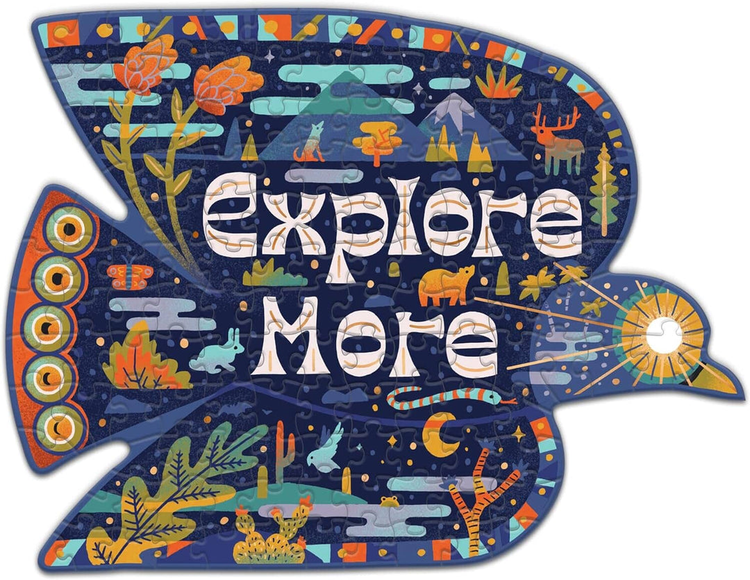 Lantern Press Mini Jigsaw Puzzle for Adults, Explore More Firelight Mini Puzzles Lantern Press