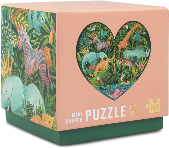 Lantern Press Mini Jigsaw Puzzle for Adults, Leave Her Wild Firelight Mini Puzzles Lantern Press