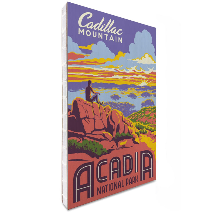 Lined 6x9 Journal, Acadia National Park, Maine, Explorer Series, Cadillac Mountain, Lay Flat, 193 Pages, FSC paper Home Lantern Press