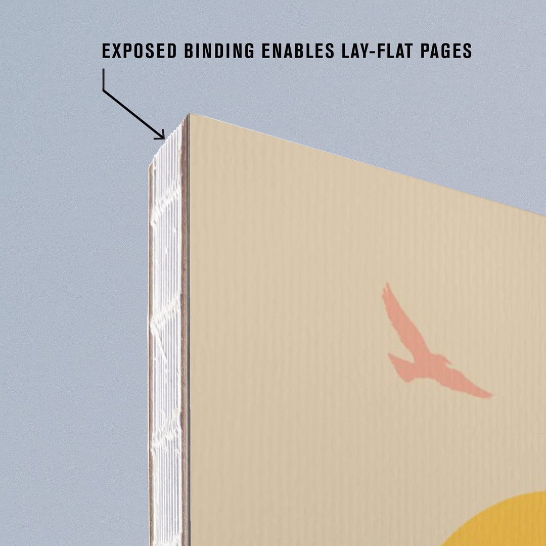 Lined 6x9 Journal, Arizona, Javelina, Lay Flat, 193 Pages, FSC paper Home Lantern Press