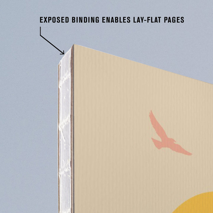 Lined 6x9 Journal, Arizona, Javelina, Lay Flat, 193 Pages, FSC paper Home Lantern Press