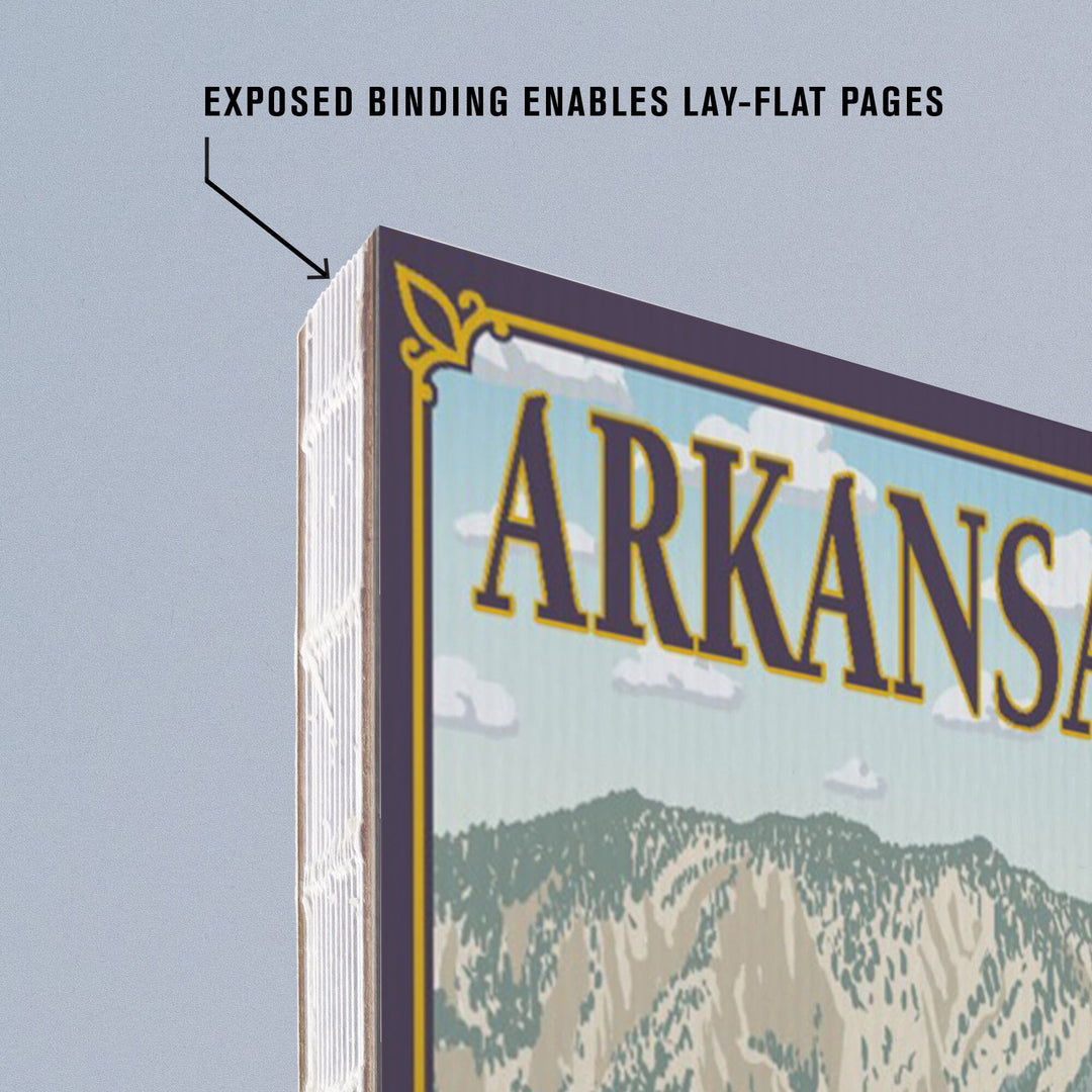 Lined 6x9 Journal, Arkansas River, Colorado, River Rafting, Lay Flat, 193 Pages, FSC paper Home Lantern Press