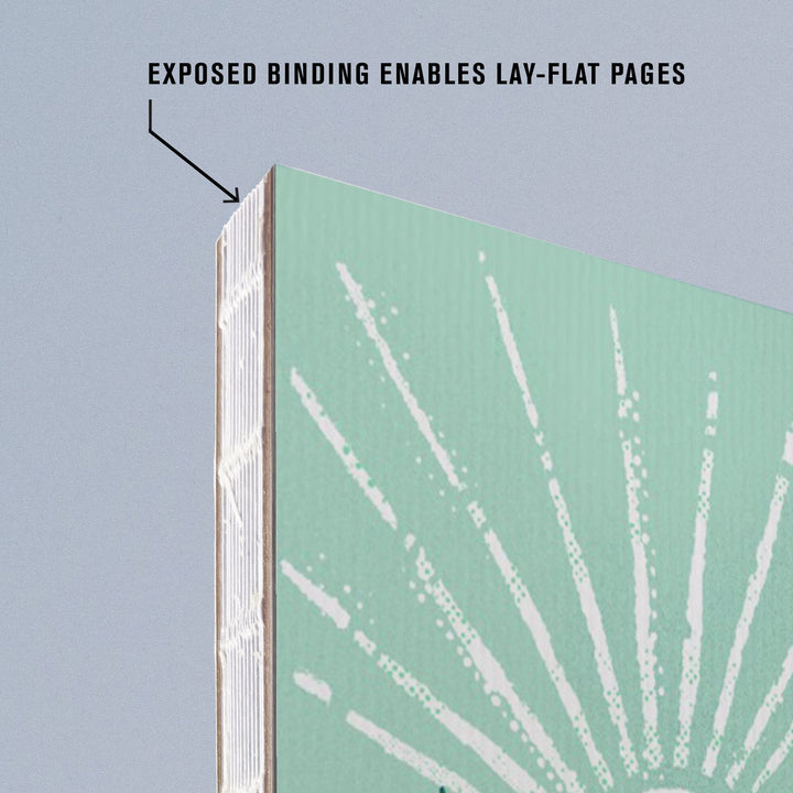 Lined 6x9 Journal, California, Lake Life Series, Lake Life, Lay Flat, 193 Pages, FSC paper Home Lantern Press