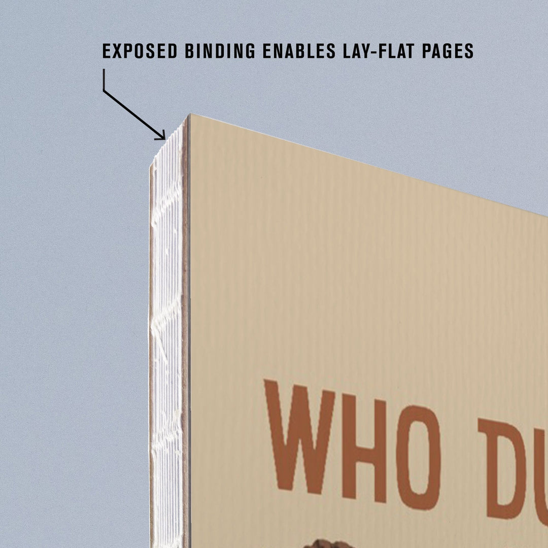 Lined 6x9 Journal, Glacier National Park, Montana, Poop, Lay Flat, 193 Pages, FSC paper Home Lantern Press