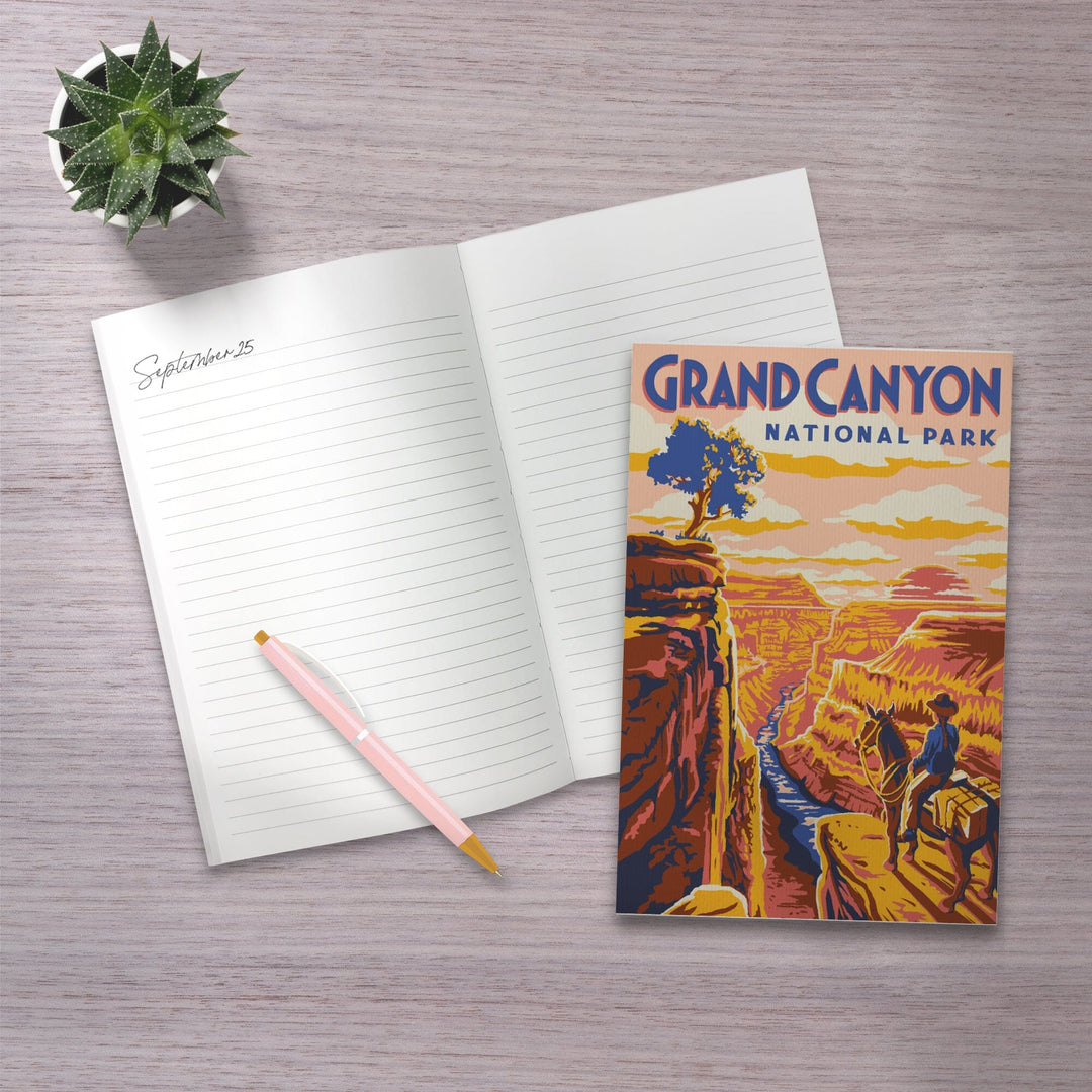 Lined 6x9 Journal, Grand Canyon National Park, Arizona, Explorer Series, Grand Canyon, Lay Flat, 193 Pages, FSC paper Home Lantern Press