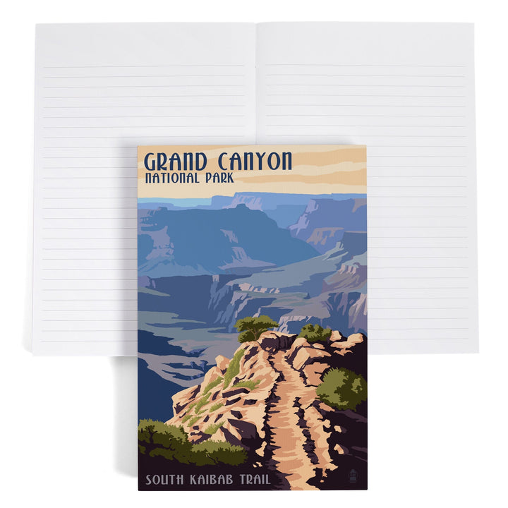 Lined 6x9 Journal, Grand Canyon National Park, Arizona, South Kaibab Trail, Lay Flat, 193 Pages, FSC paper Home Lantern Press