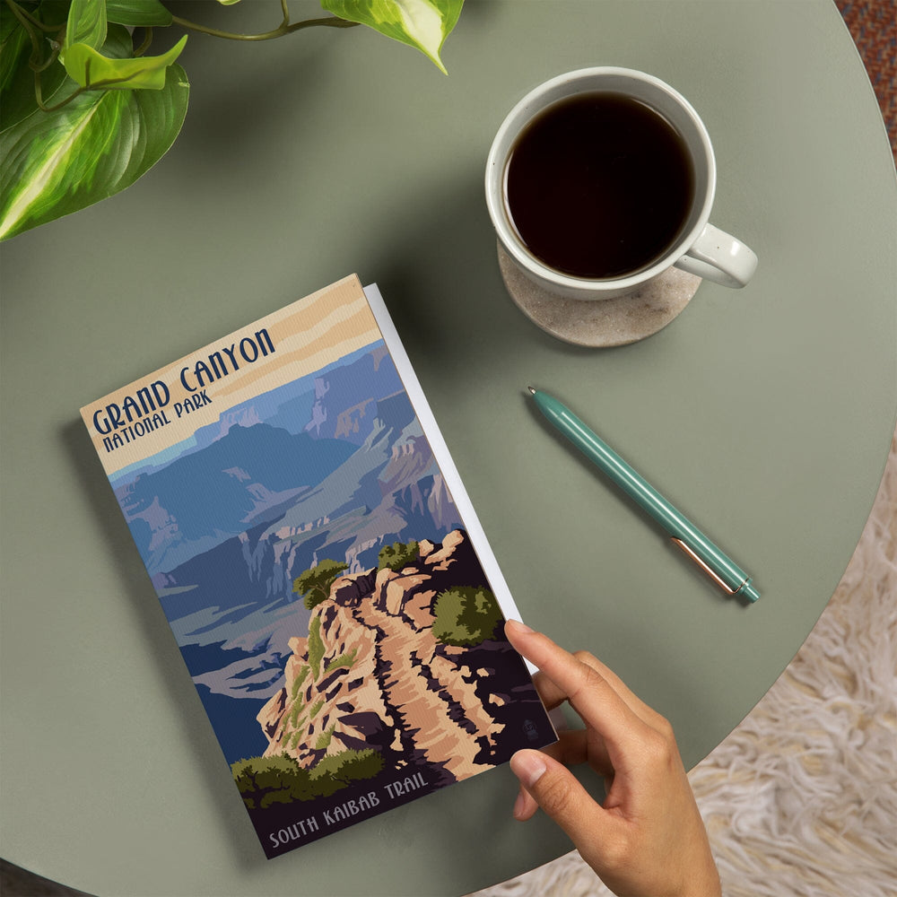 Lined 6x9 Journal, Grand Canyon National Park, Arizona, South Kaibab Trail, Lay Flat, 193 Pages, FSC paper Home Lantern Press