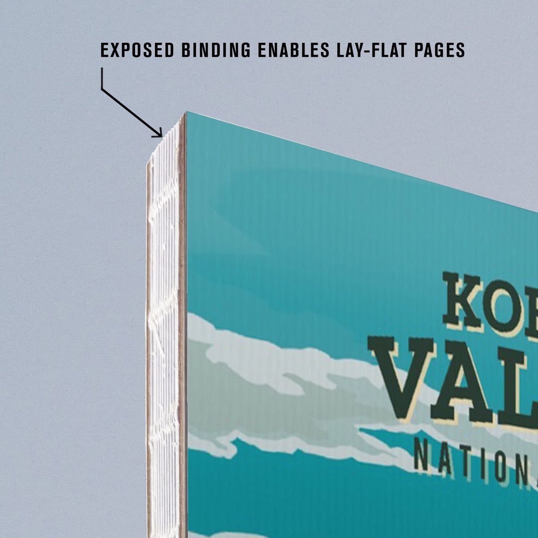 Lined 6x9 Journal, Kobuk Valley National Park, Alaska, Painterly National Park Series, Lay Flat, 193 Pages, FSC paper Home Lantern Press