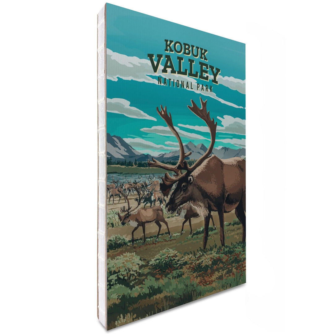 Lined 6x9 Journal, Kobuk Valley National Park, Alaska, Painterly National Park Series, Lay Flat, 193 Pages, FSC paper Home Lantern Press