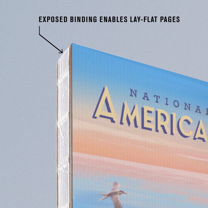 Lined 6x9 Journal, National Park of American Samoa, Oil Painting, Lay Flat, 193 Pages, FSC paper Home Lantern Press