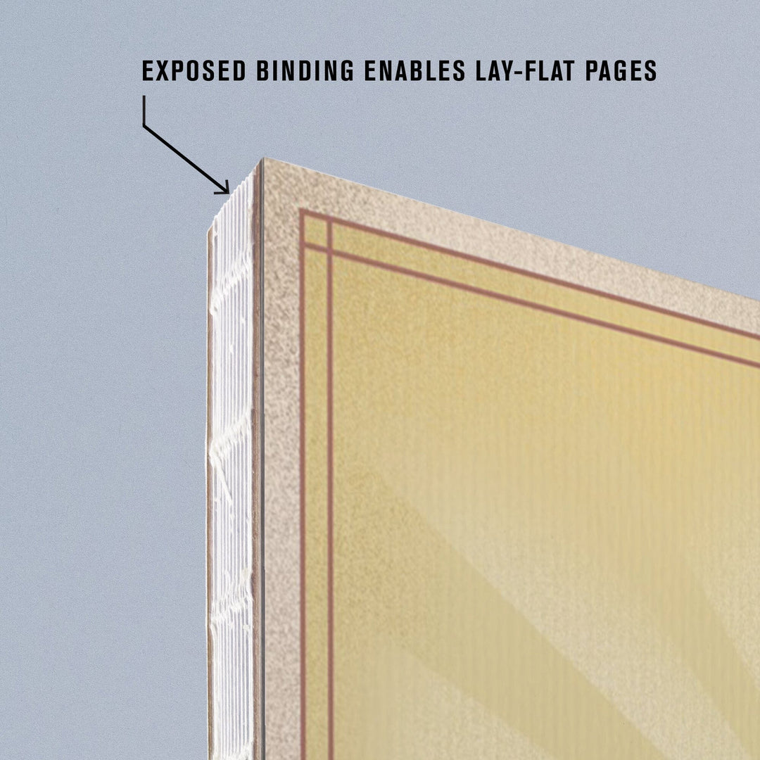 Lined 6x9 Journal, Saguaro National Park, Arizona, Lithograph, Lay Flat, 193 Pages, FSC paper Home Lantern Press