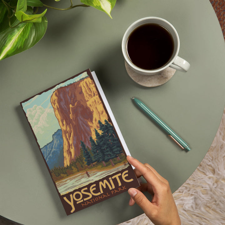Lined 6x9 Journal, Yosemite National Park, California, El Capitan, Lay Flat, 193 Pages, FSC paper Home Lantern Press