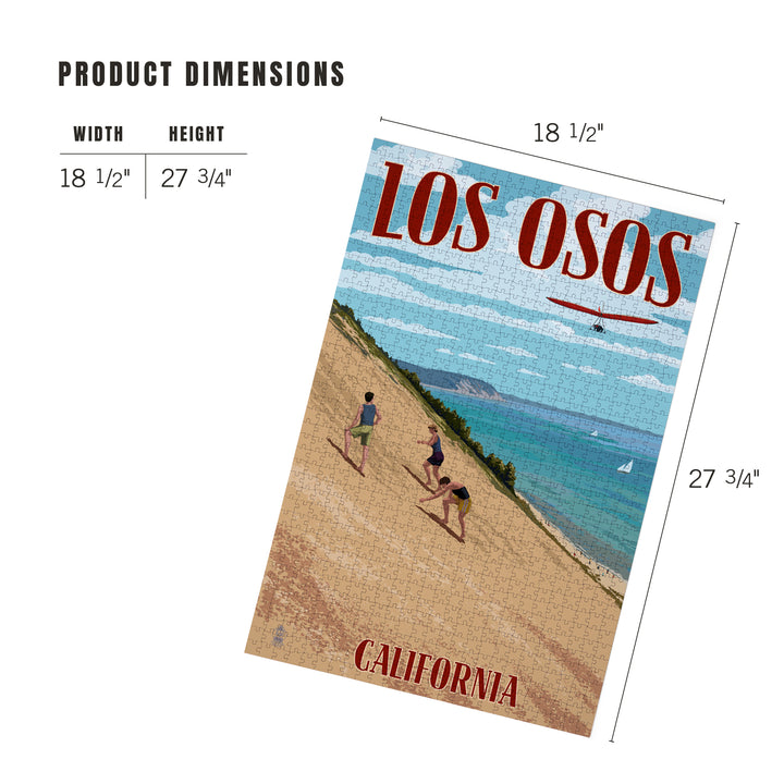 Los Osos, California, Dunes, Jigsaw Puzzle Puzzle Lantern Press