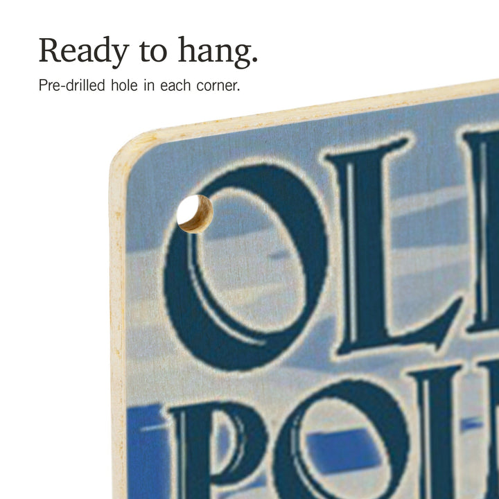 Mackinac Island, Michigan, Old Mackinac Lighthouse, Lantern Press Artwork, Wood Signs and Postcards - Lantern Press