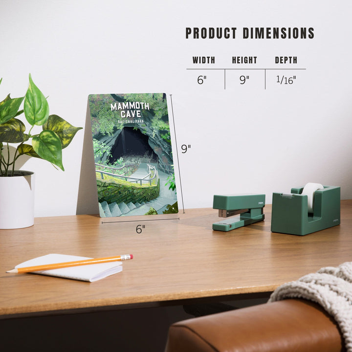 Mammoth Cave National Park, Kentucky, Painterly National Park Series, Metal Signs Metal Lantern Press