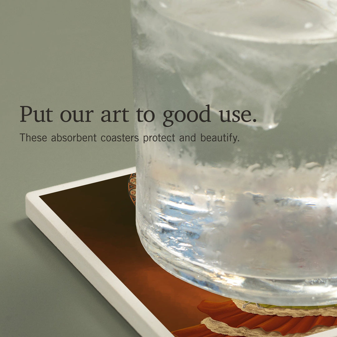 Marionettes, Day of the Dead, Coasters Coasters Lantern Press