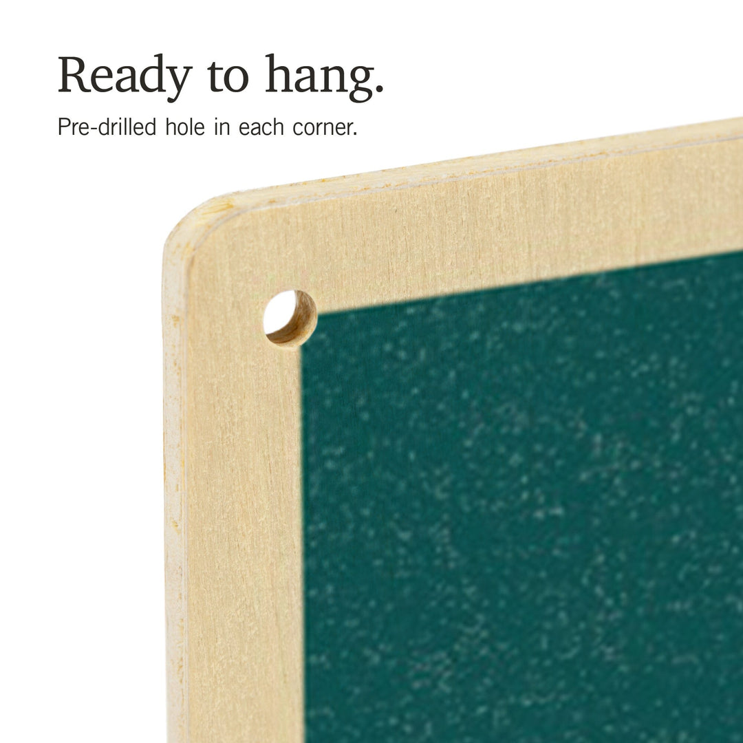 Maui, Hawaii, Pink Hibiscus Flower Letterpress, Lantern Press Artwork, Wood Signs and Postcards - Lantern Press