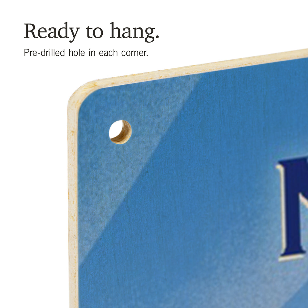 Minnesota, Lithograph, Bear Family in Field, Wood Signs and Postcards Wood Lantern Press