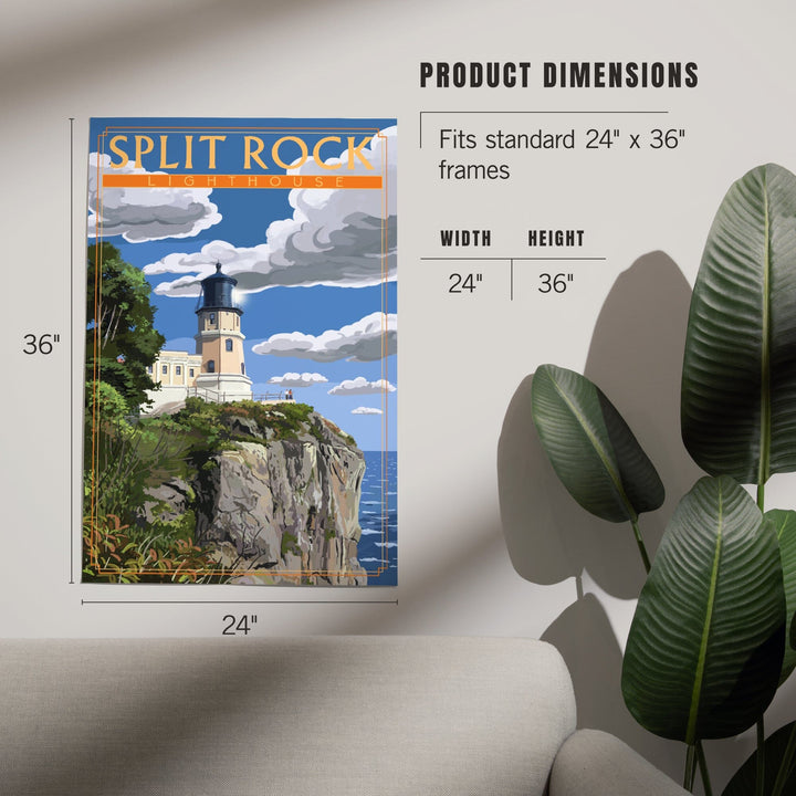 Minnesota, Split Rock Lighthouse, Art & Giclee Prints - Lantern Press