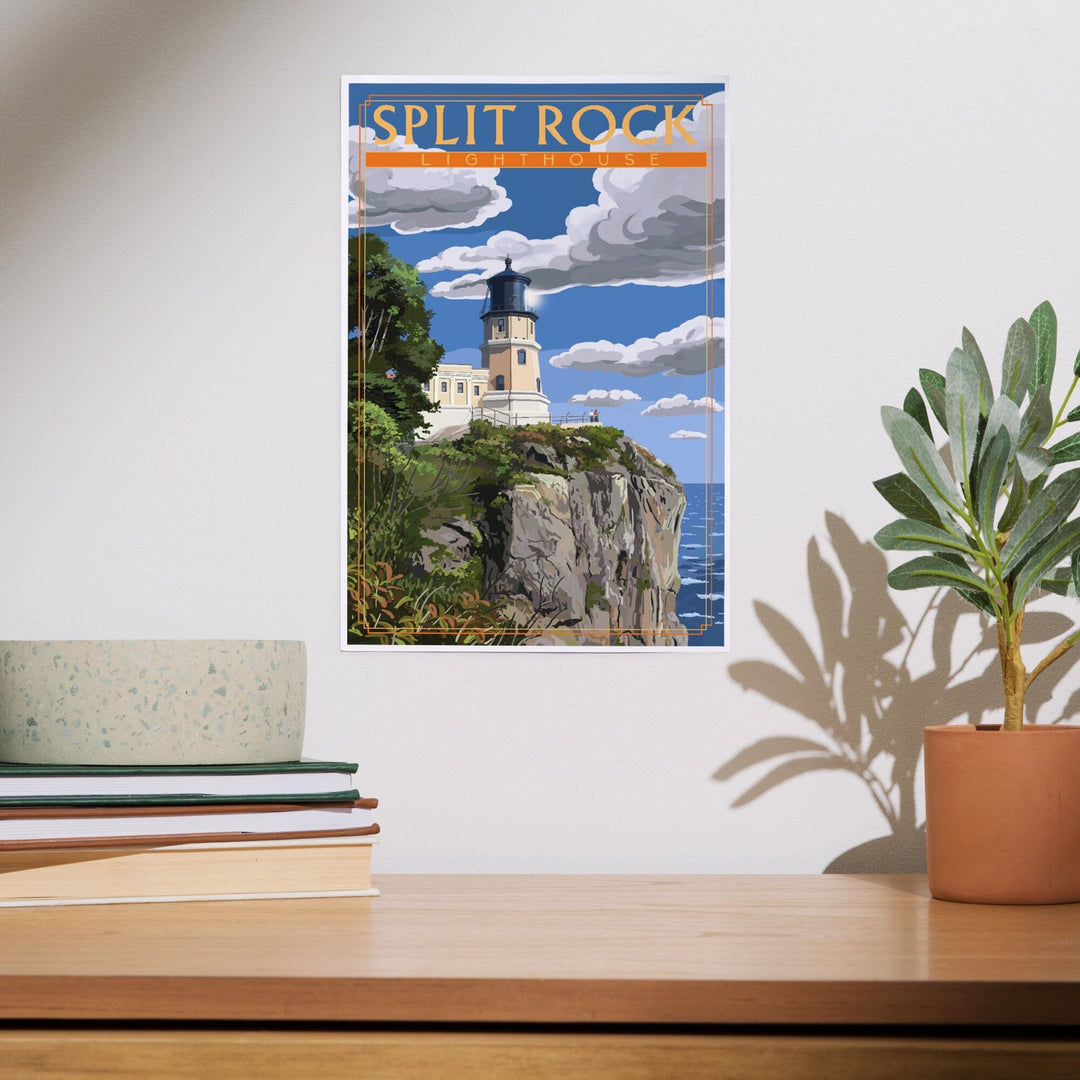 Minnesota, Split Rock Lighthouse, Art & Giclee Prints - Lantern Press