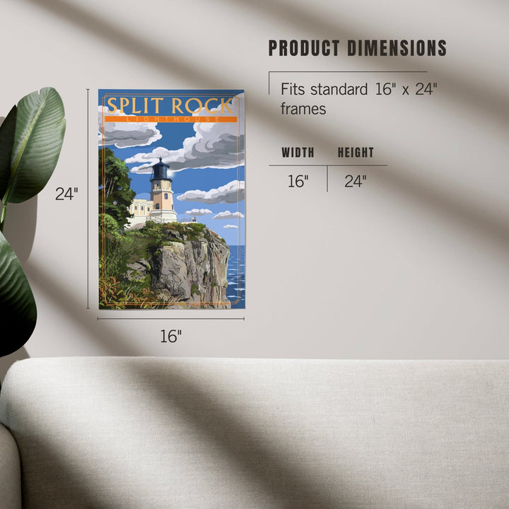Minnesota, Split Rock Lighthouse, Art & Giclee Prints - Lantern Press