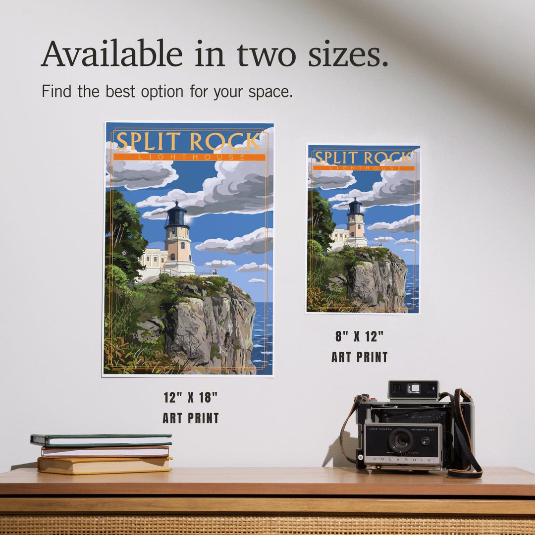Minnesota, Split Rock Lighthouse, Art & Giclee Prints - Lantern Press