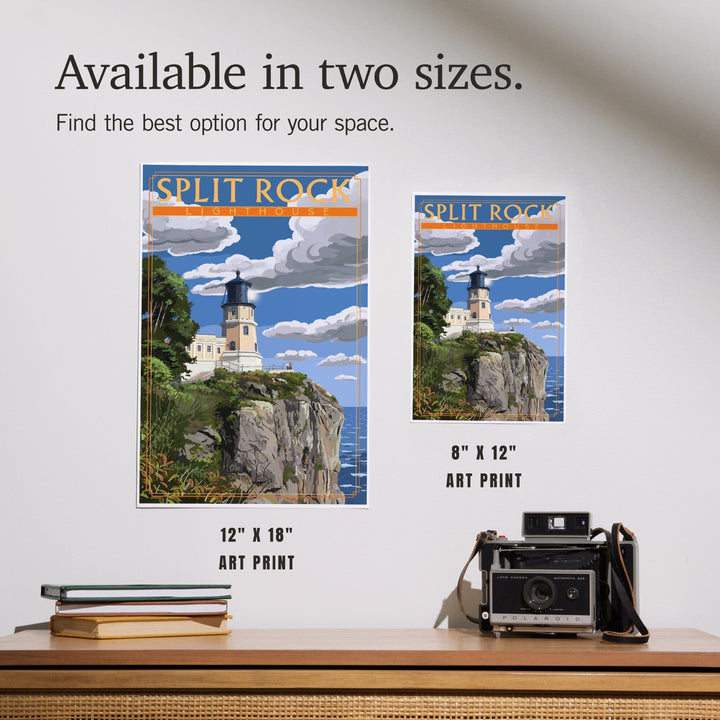 Minnesota, Split Rock Lighthouse, Art & Giclee Prints - Lantern Press
