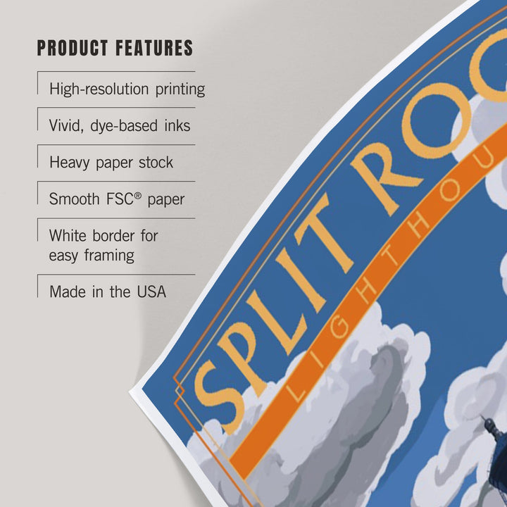 Minnesota, Split Rock Lighthouse, Art & Giclee Prints - Lantern Press