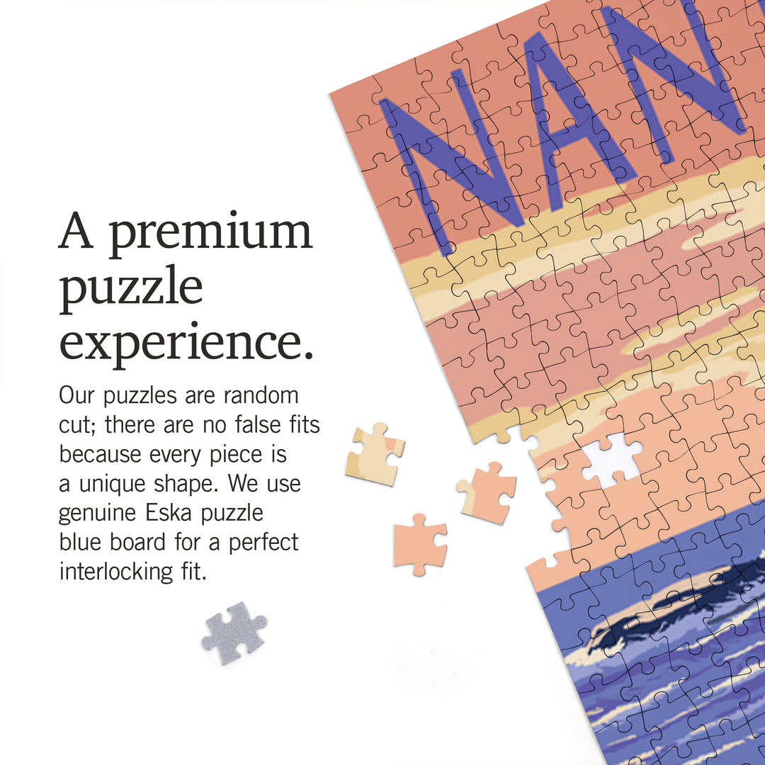 Nantucket, Massachusetts, Woody on Beach, Jigsaw Puzzle Puzzle Lantern Press