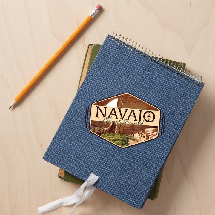 Navajo National Monument, Contour, Betatakin, Lantern Press Artwork, Vinyl Sticker Sticker Lantern Press