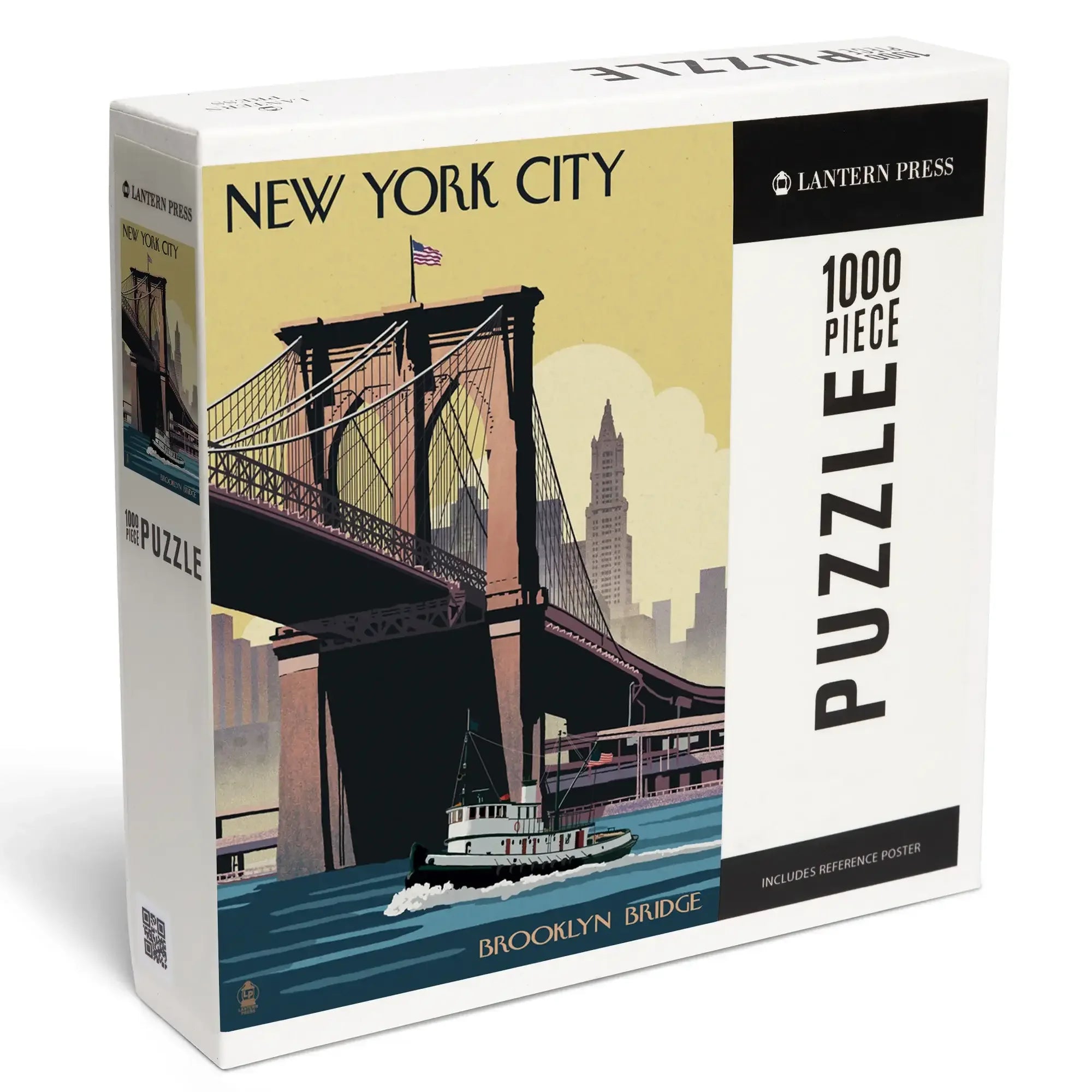New York City New York Brooklyn Bridge, 1000 piece jigsaw puzzle ...