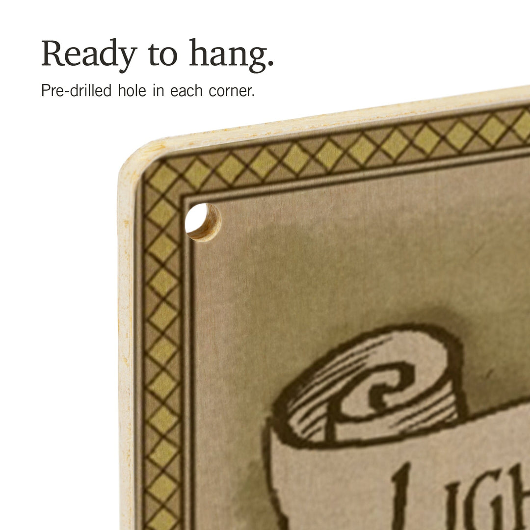 New York, Lighthouses of Long Island, Lantern Press Artwork, Wood Signs and Postcards Wood Lantern Press