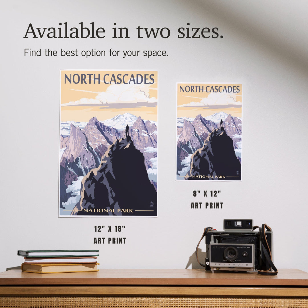 North Cascades National Park, Washington, Mountain Peaks, Art & Giclee Prints Art Lantern Press