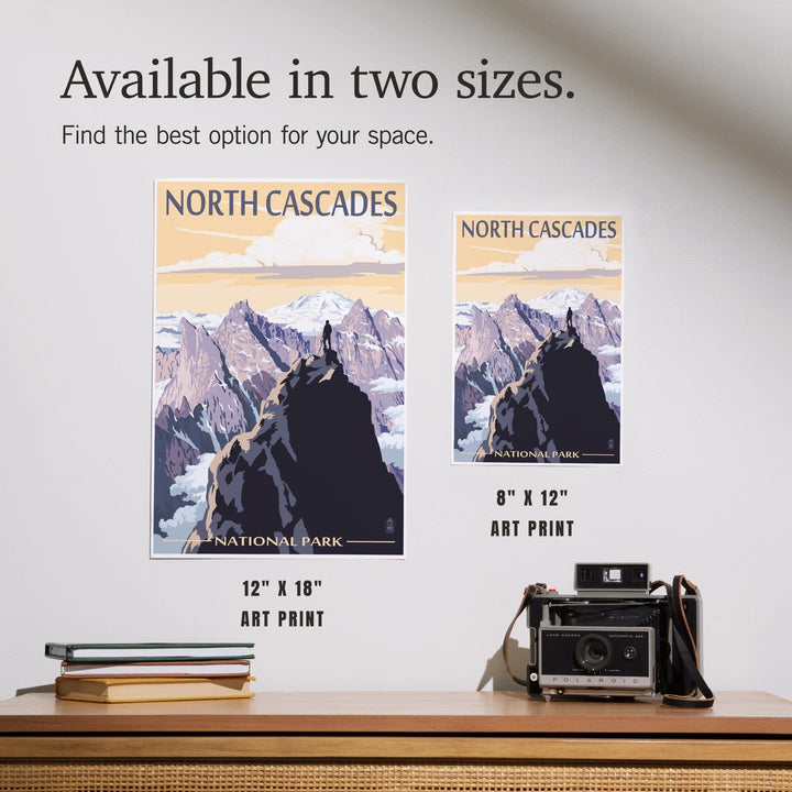 North Cascades National Park, Washington, Mountain Peaks, Art & Giclee Prints Art Lantern Press