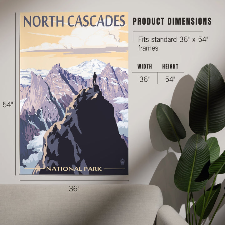 North Cascades National Park, Washington, Mountain Peaks, Art & Giclee Prints Art Lantern Press