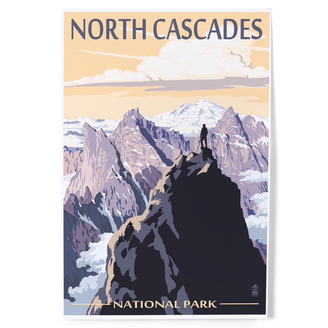 North Cascades National Park, Washington, Mountain Peaks, Art & Giclee Prints Art Lantern Press