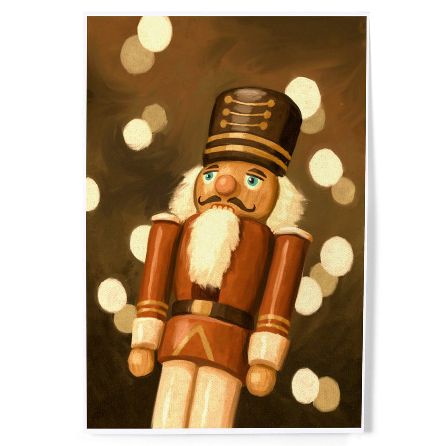Nutcracker, Christmas Oil Painting, Art & Giclee Prints Art Lantern Press