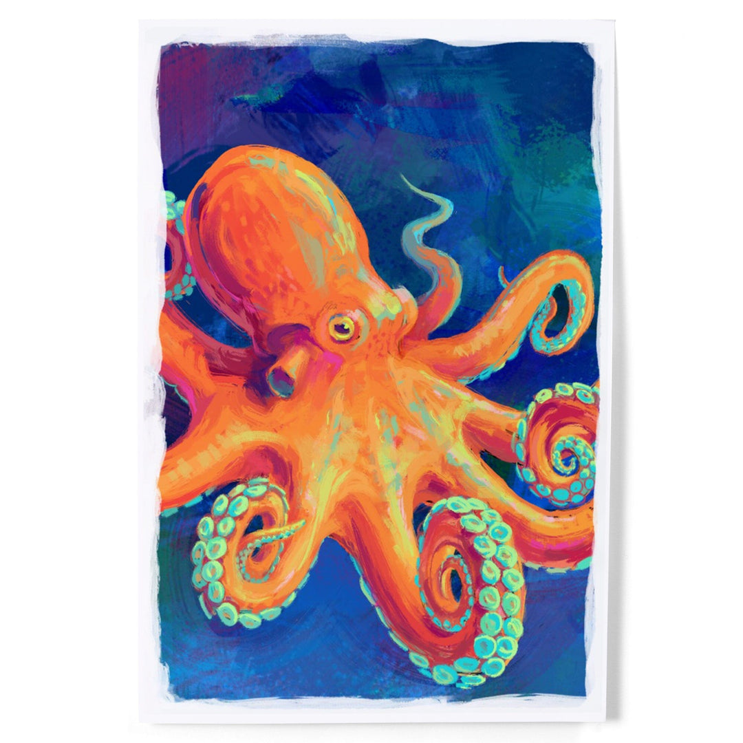 Octopus, Vivid, Art & Giclee Prints Art Lantern Press