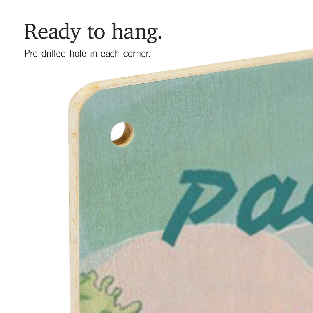 Pacific Northwest, Seek Adventure, River Rafting, Wood Signs and Postcards Wood Lantern Press