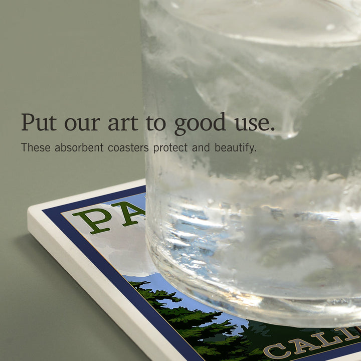 Palo Alto, California, California Redwoods, Coasters Coasters Lantern Press