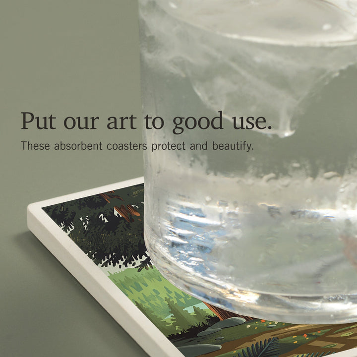 Park City, Utah, Get Outside Series, Off to Wander, Cycling with Mountains, Coasters Coasters Lantern Press