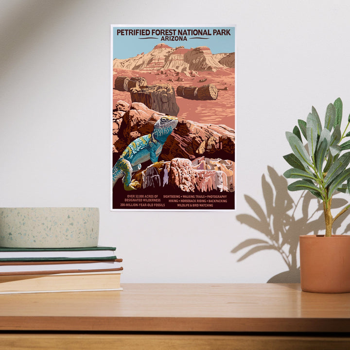 Petrified Forest National Park, Arizona, Art & Giclee Prints Art Lantern Press