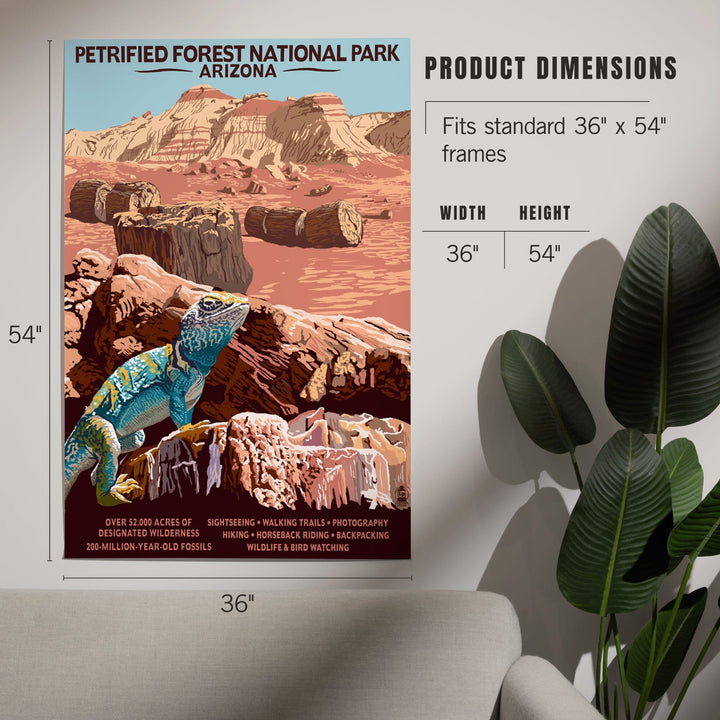 Petrified Forest National Park, Arizona, Art & Giclee Prints Art Lantern Press