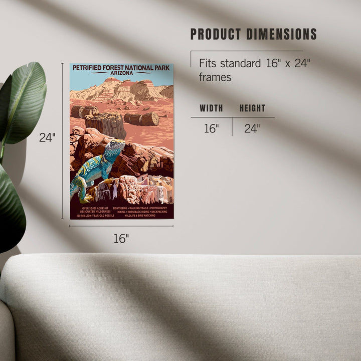 Petrified Forest National Park, Arizona, Art & Giclee Prints Art Lantern Press