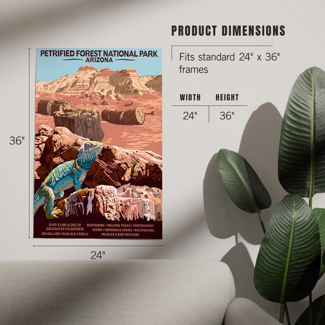 Petrified Forest National Park, Arizona, Art & Giclee Prints Art Lantern Press