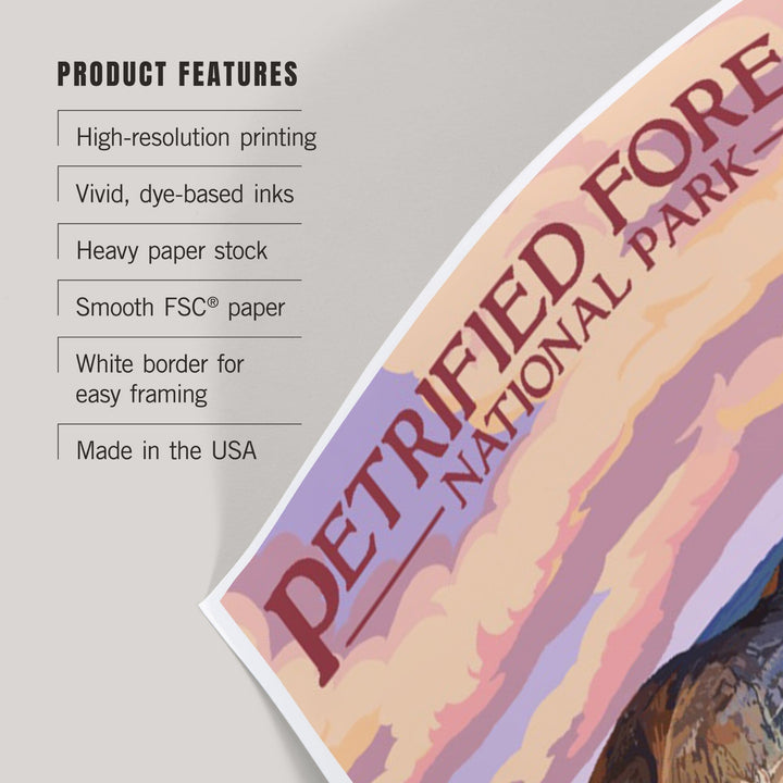 Petrified Forest National Park, Arizona, Chinle Formation, Art & Giclee Prints Art Lantern Press