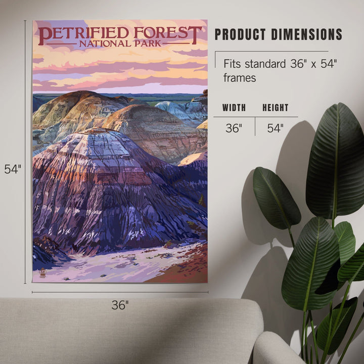 Petrified Forest National Park, Arizona, Chinle Formation, Art & Giclee Prints Art Lantern Press 